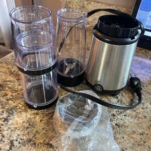 GE stainless steel smoothie blender